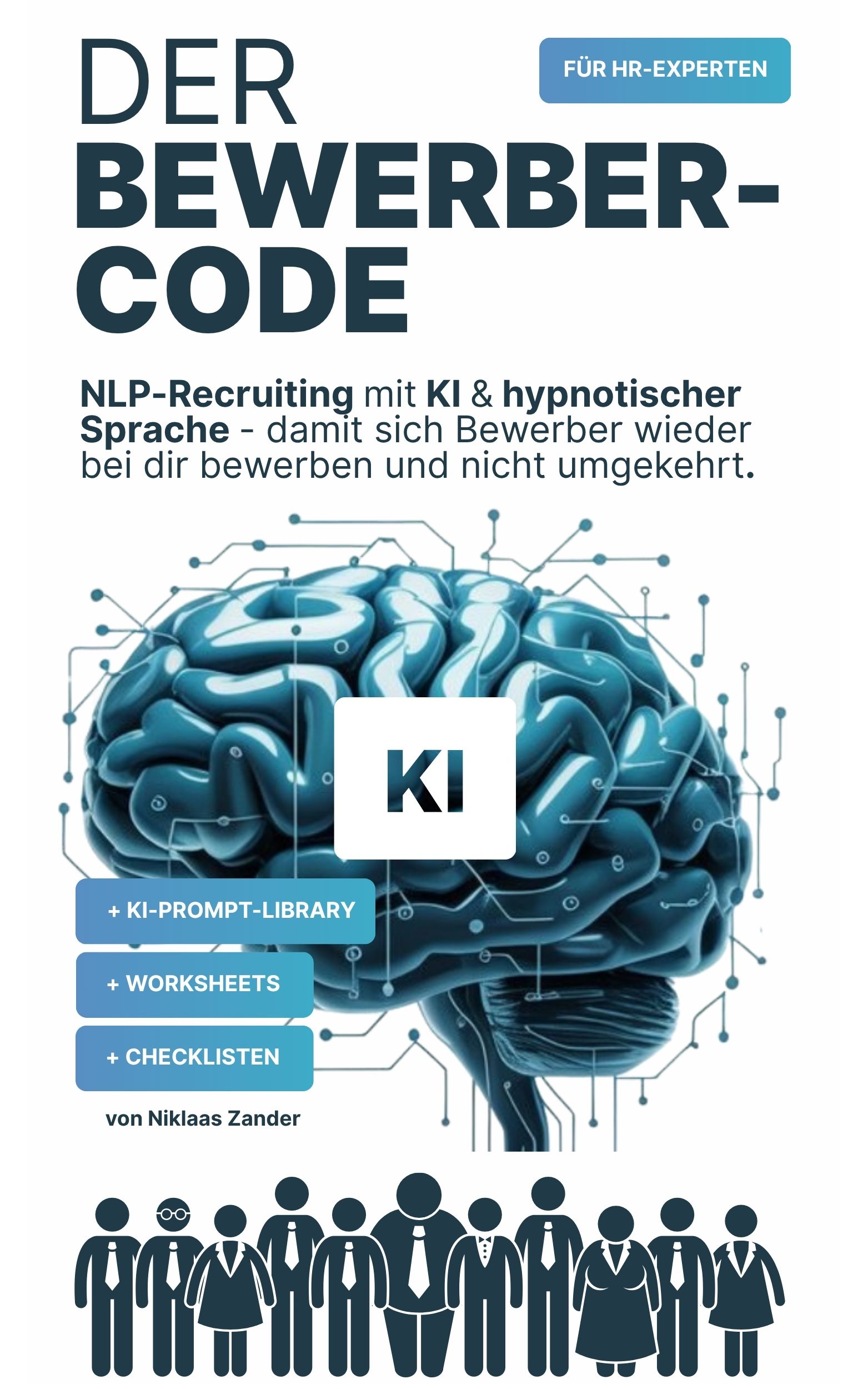Der Bewerber-Code (Buchcover)